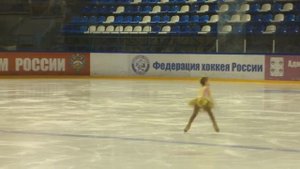 Лучихина Неждана Ижевск юный фигурист в г.Дмитров
