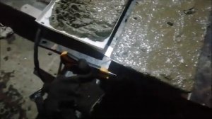 Заливка форм простой цементной смесью  #Мраморизбетона #Технология