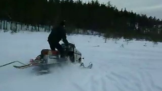Самодельный снегоход Полюс-2 смотреть онлайн