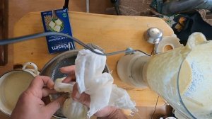 Постное молоко из сои домашнего приготовления