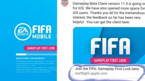 КАК СКАЧАТЬ ФИФУ МОБАЙЛ 19 "BETA"🔥НА iOS