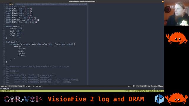 oreboot on VisionFive 2 002: Logging and DRAM смотреть онлайн
