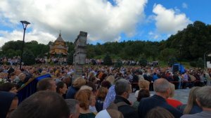 28.08.2021.Символ віри в Свято-Успенській Унівській Лаврі.