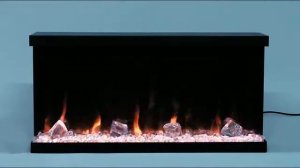 Электрический LED камин без обогрева Aflamo Fusion