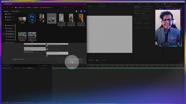? Usé la I.A de PHOTOSHOP para HACER VIDEO + After Effects | ? RELLENO GENERATIVO (generative fill) смотреть онлайн