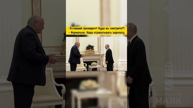 Встреча Путина и Лукашенко