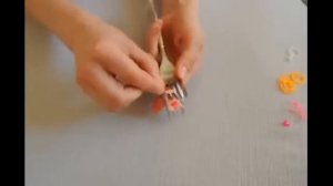 Сандали. Фигурки из резинок Happy Rainbow Loom. Как плести. Урок №28