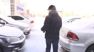 Холодный Запуск VW Polo Passat в -30 С