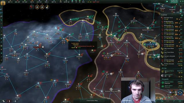 Stellaris 2.2.6: U.N.I.O.N. #16 - Fleet Buildup смотреть онлайн