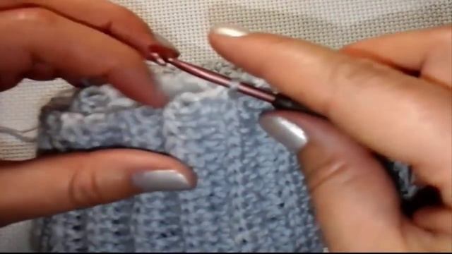 Шапка "Зимняя" крючком&A "Winter" hat. Hook. смотреть онлайн