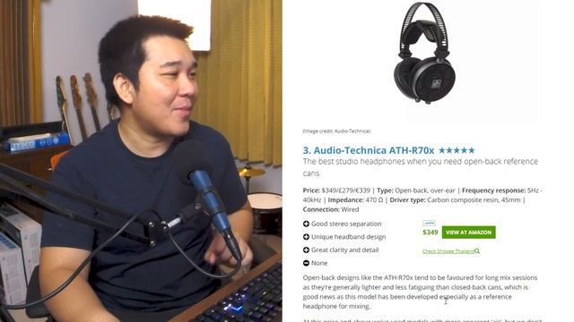 Top 5 หูฟัง Studio ที่ดีที่สุดในปี 2021 смотреть онлайн