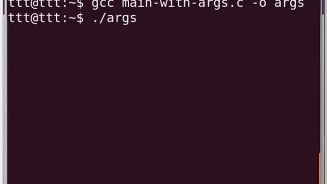 Command line arguments in C - Bengali