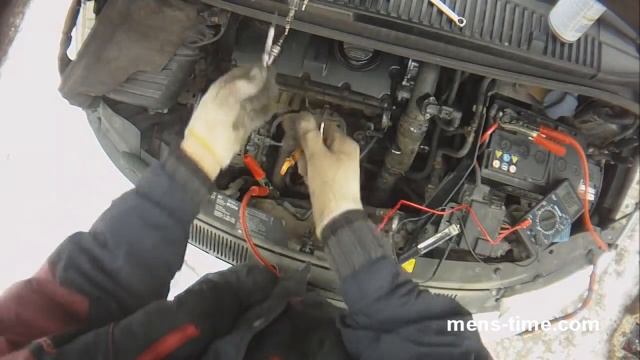 Свечи накала, проверка.VW Sharan TDI смотреть онлайн