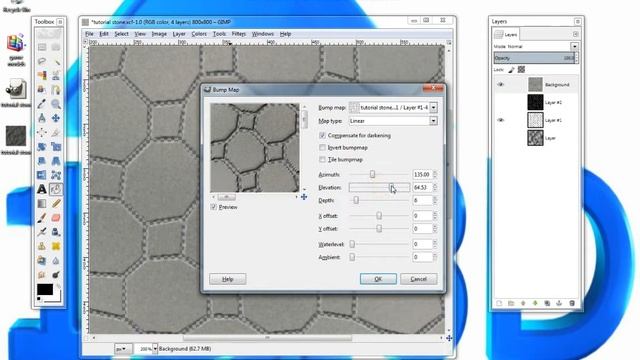 Blender Texturing With Gimp Tutorial Series Part 2 Stone Tile смотреть онлайн