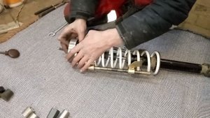 Багги-самодельные задние амортизаторы