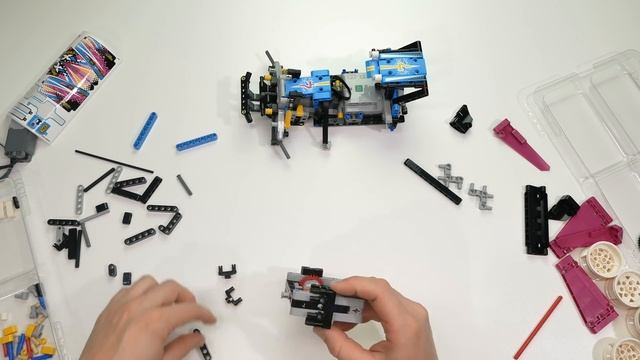 LEGO Technic 42124 Off-Road Buggy | Распаковка и Сборка в 4К смотреть онлайн