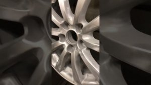 Покраска литых дисков LEXUS порошковая Серебро цвет R17