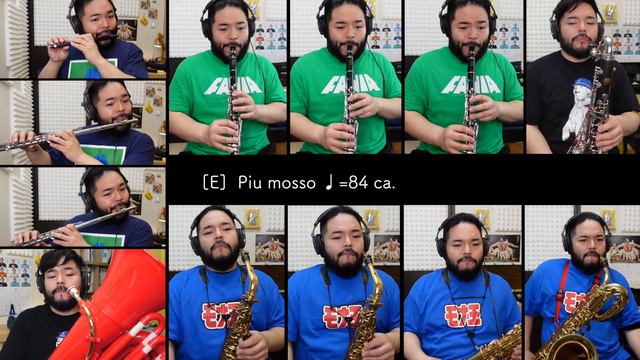 木管分奏【2024年課題曲Ⅱ】風がきらめくとき（近藤礼隆）