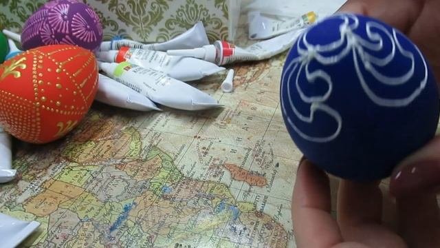 Роспись Пасхальных яиц! Мастер класс!