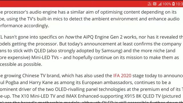 TCL AiPQ Engine Gen 2 Processor Debuts With Improvements TCL's QLED And Mini-LED TVs