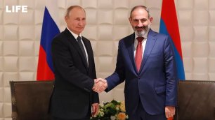 Путин проводит переговоры с Пашиняном