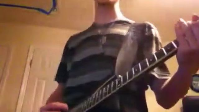 Disturbed- Down With the Sickness guitar cover смотреть онлайн