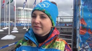 Ирина Слуцкая в олимпийской деревне дает отпор Жириновскому