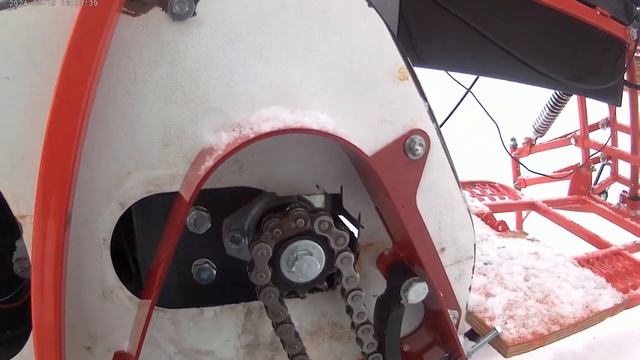 Установка реверс редуктора на мотобуксировщик БТС 500 смотреть онлайн