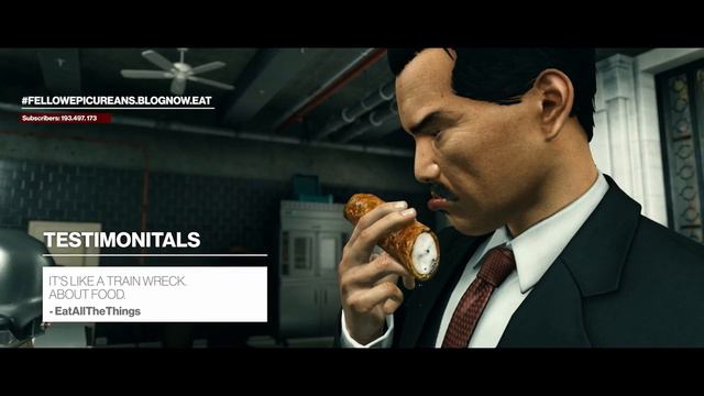 Семнадцатая «Неуловимая цель» ‘The Food Critic’ в Hitman!