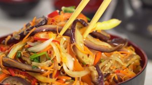 ХЕ ИЗ БАКЛАЖАН или БАКЛАЖАНЫ ПО - КОРЕЙСКИ.