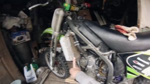 Сборка и запуск / Kawasaki kx 250