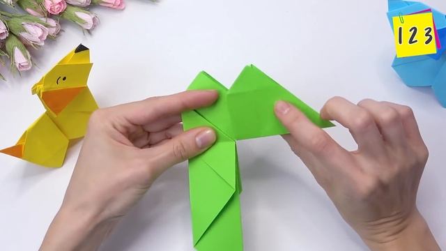 Origami DOG Easy  DIY Paper Crafts