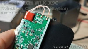 ASOMETECH WLX X9C 110W 5-in-1 Display Charger Wireless Charging Station