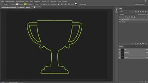 Как сделать контур в фотошопе (Photoshop)