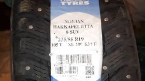 Nokian Hakkapeliitta 8 SUV 235/55 R19 105T XL