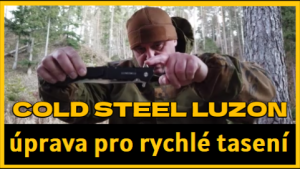 COLD STEEL LUZON - Úprava pro rychlé tasení.mp4