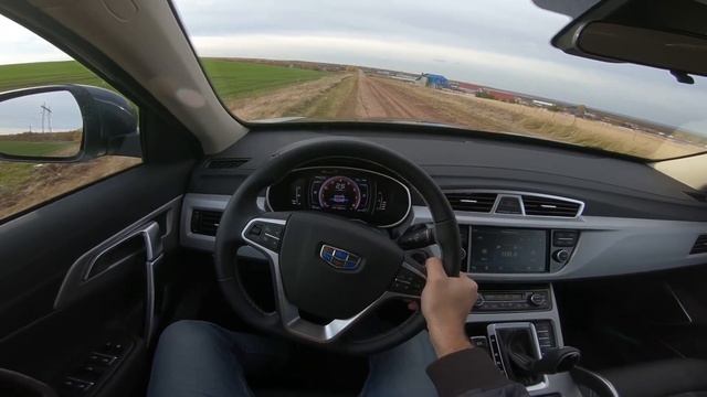 2018 GEELY ATLAS 2.4L 4WD Luxe POV Test Drive смотреть онлайн