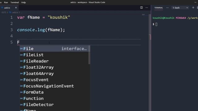 Inference & Annotation - #02 | TypeScript Tutorial [Protractor tutorial] | LetCode typescript