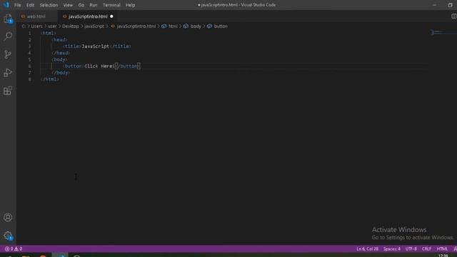Introduction to JavaScript || Internal JavaScript || In Hindi || YT Coding ||