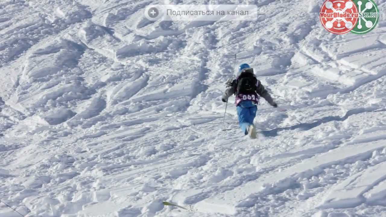 Первый этап конкурса детского фрирайда FWT в Шамони 2013