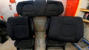 Снимаем передние/задние сидения Kia Rio 2011-2017год