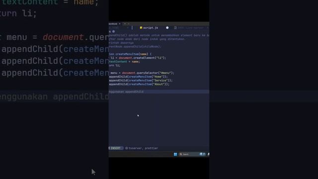 JAVASCRIPT DOM MOVING NODE