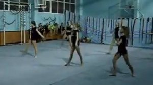 Танцы. Художественная гимнастика. Контемп "Дякую тобі"