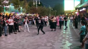 Ловзар 2023 Лезгинка В Алматы Казахстан Чеченская Lovzar Chechen Dance ALISHKA Танцует На Арбате