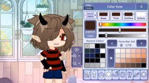 как убрать контур глаз в гача лайф 2