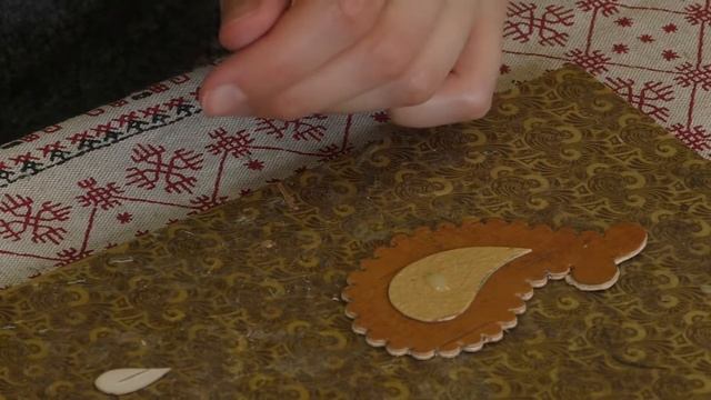 Мастер-класс Берестяная брошь