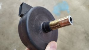 Нестандартное применение анкера или самый простой ремонт воздушного фильтра компрессора!