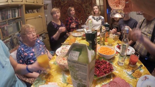 91-ый  ДЕНЬ РОЖДЕНИЯ  Анны Кирилловны! / 4 поколения! ОТМЕЧАЕМ!