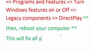 Fix DirectX Problems (It Requires At Least Directx 9) Windows 7/8/8.1