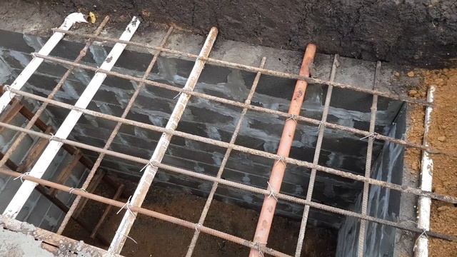 Как залить бетонную плиту для выгребной ямы. #СвоимиРуками от А до Я